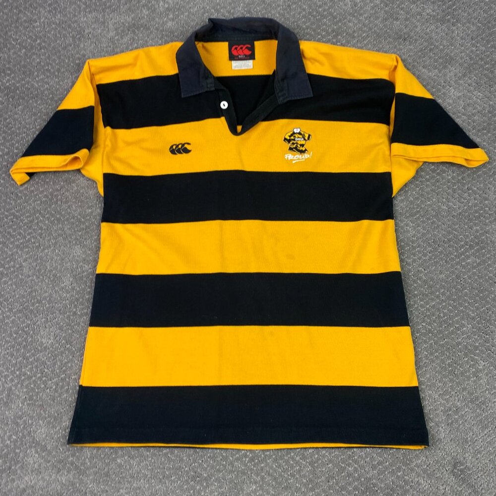 Vintage 2004 Taranaki Rugby Shirt Jersey Men's Large Canterbury Football Union